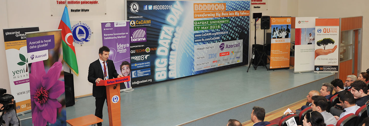 Big Data Day Baku 2016 - BDDB2016 Chair Abzetdin Adamov Opening Speech