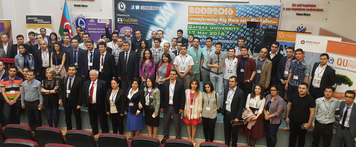 Big Data Day Baku 2016 - Group Photo after Opening Ceremony and Keynote Session