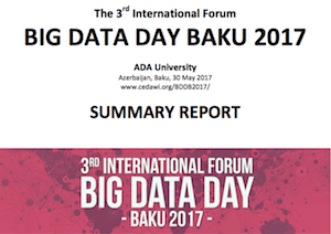 Big Data Day Baku 2017 - SUMMARY REPORT